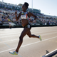 Alysia Montano runs in the Women’s 800 Meter during Day 1 of the 2017 USA Track & Field Championships on June 22, 2017 in Sacramento, California.